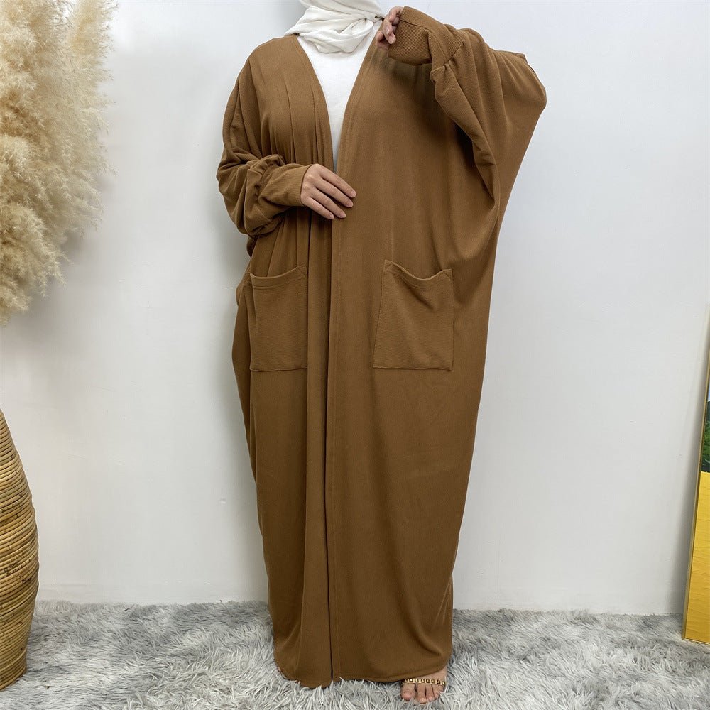 
                  
                    Fakhira Pocket Open Abaya - Amaanah Modesty
                  
                