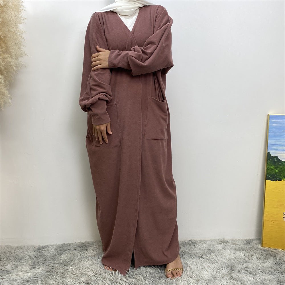 
                  
                    Fakhira Pocket Open Abaya - Amaanah Modesty
                  
                