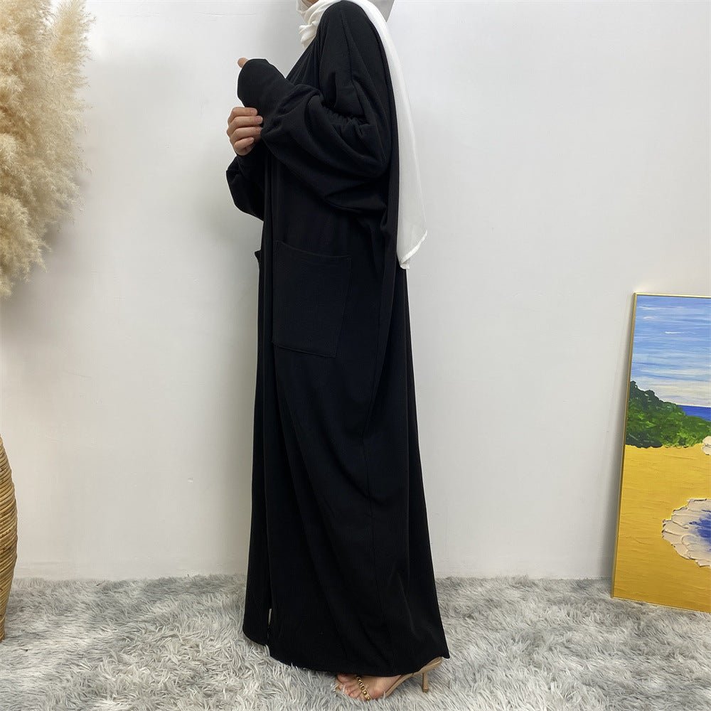 
                  
                    Fakhira Pocket Open Abaya - Amaanah Modesty
                  
                