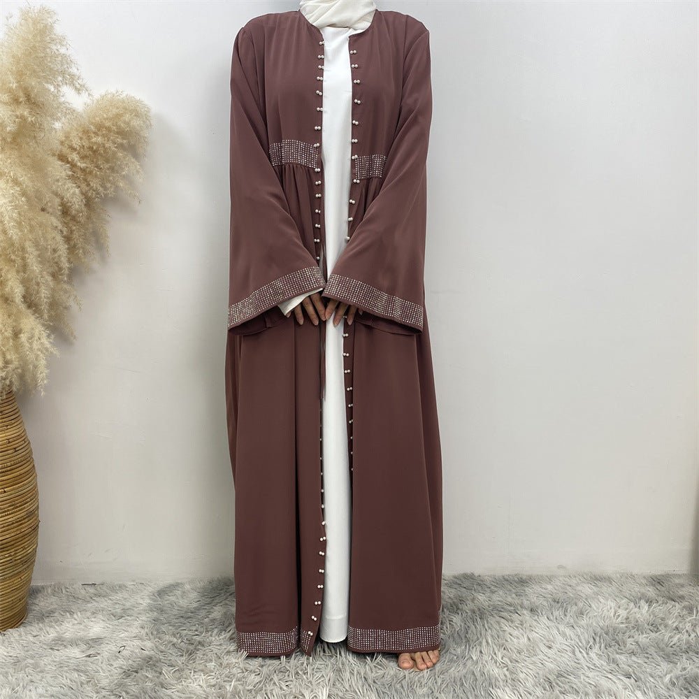 
                  
                    Fatima Diamond Pearl Kimono - Amaanah Modesty
                  
                