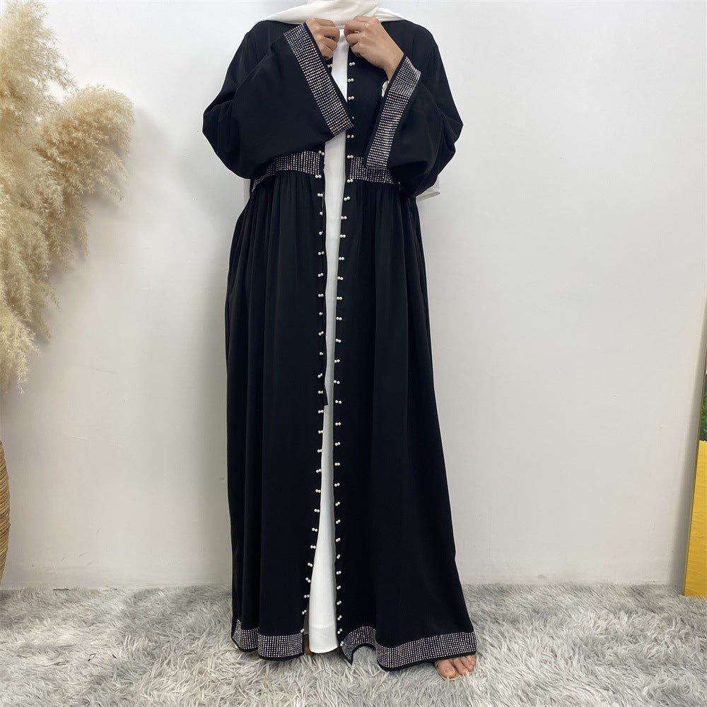 
                  
                    Fatima Diamond Pearl Kimono - Amaanah Modesty
                  
                