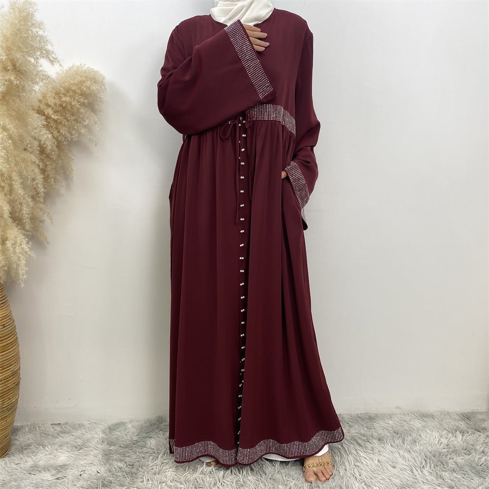 
                  
                    Fatima Diamond Pearl Kimono - Amaanah Modesty
                  
                