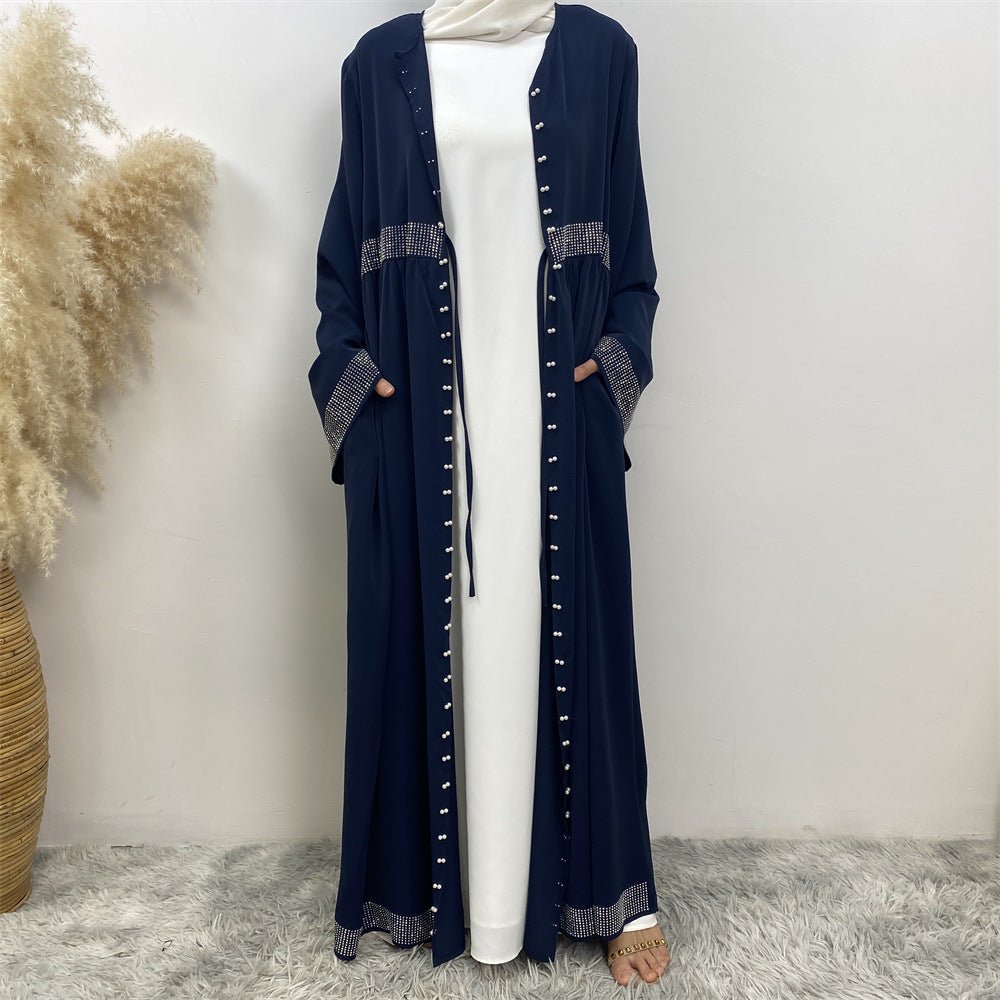 
                  
                    Fatima Diamond Pearl Kimono - Amaanah Modesty
                  
                