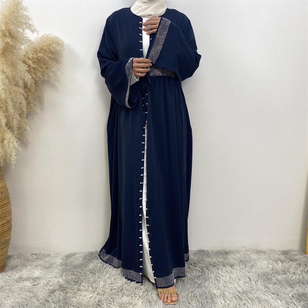 
                  
                    Fatima Diamond Pearl Kimono - Amaanah Modesty
                  
                