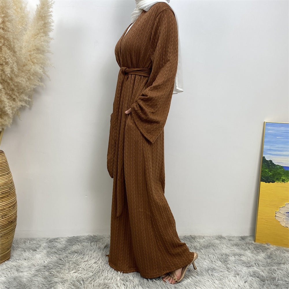 
                  
                    Fawzia knitt Kimono - Amaanah Modesty
                  
                