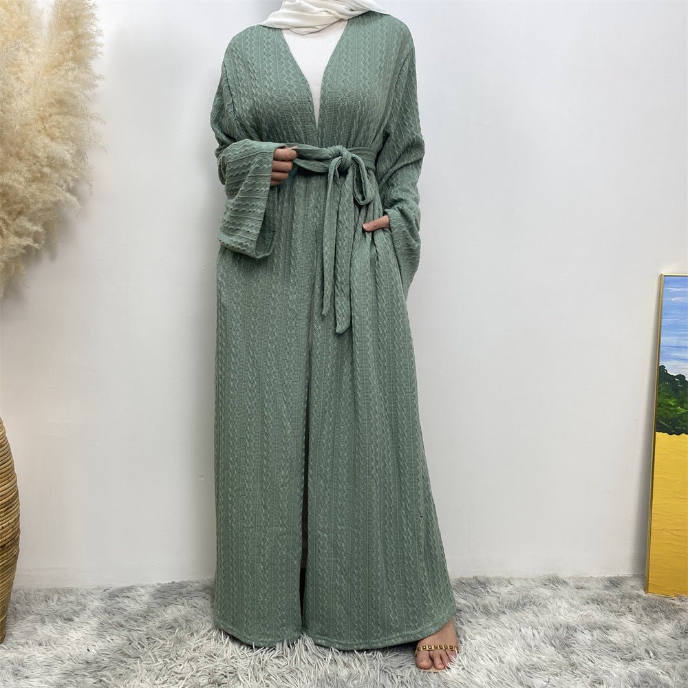 
                  
                    Fawzia knitt Kimono - Amaanah Modesty
                  
                