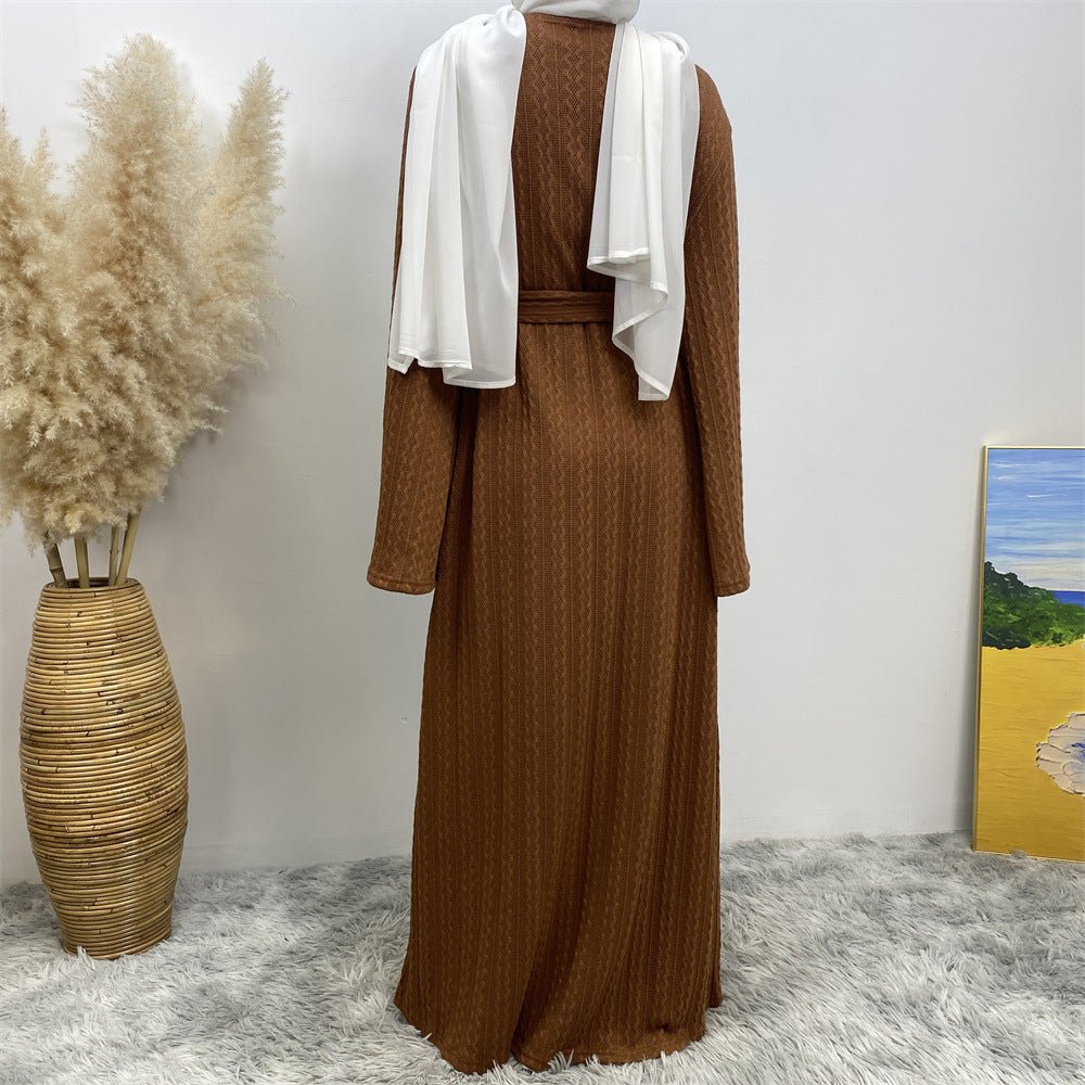 
                  
                    Fawzia knitt Kimono - Amaanah Modesty
                  
                