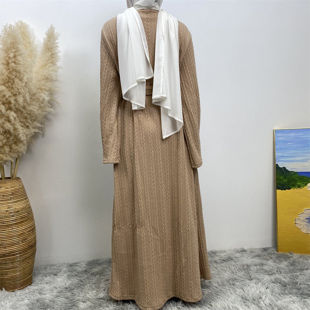 
                  
                    Fawzia knitt Kimono - Amaanah Modesty
                  
                
