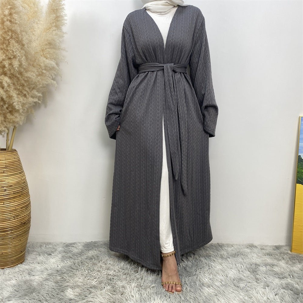 
                  
                    Fawzia knitt Kimono - Amaanah Modesty
                  
                