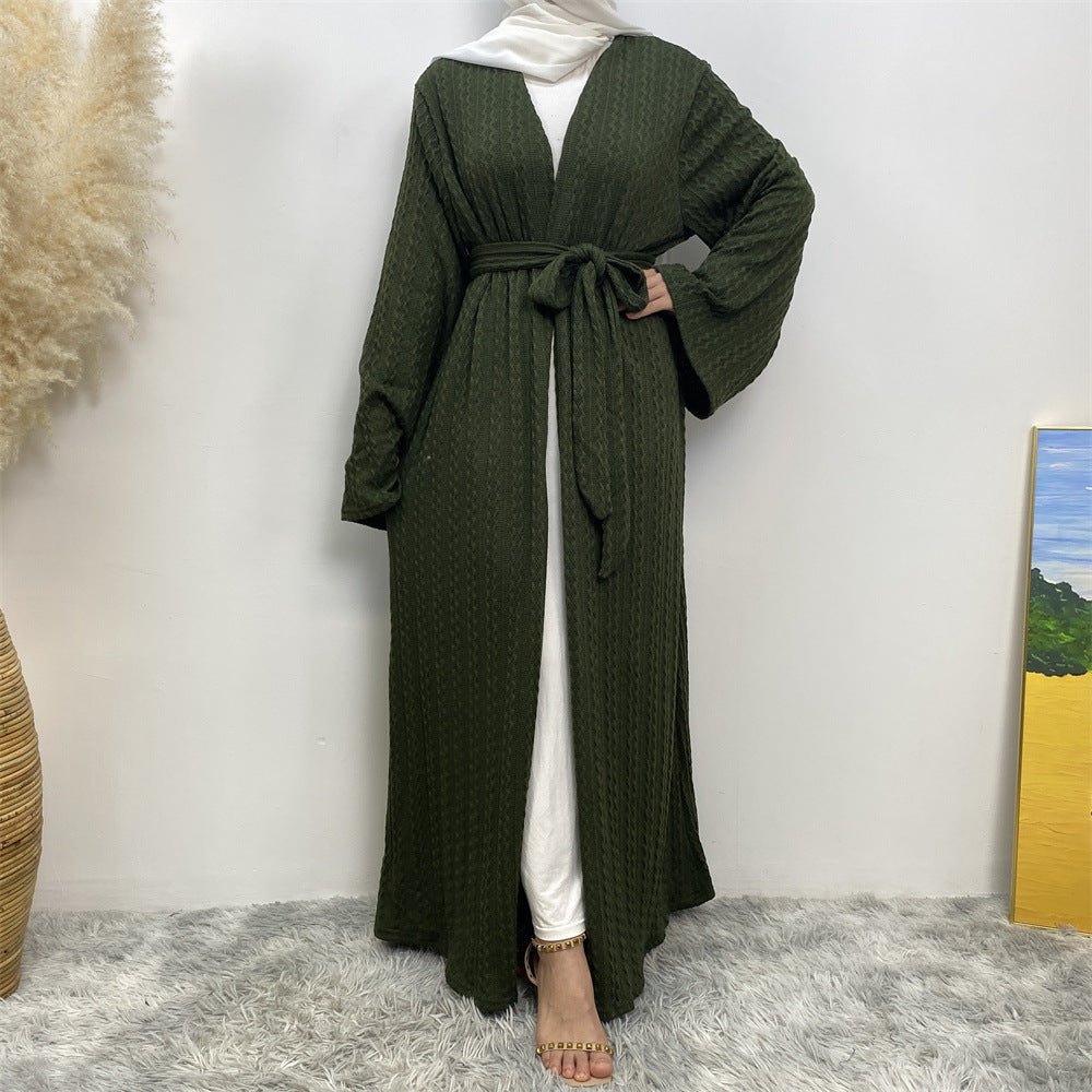
                  
                    Fawzia knitt Kimono - Amaanah Modesty
                  
                