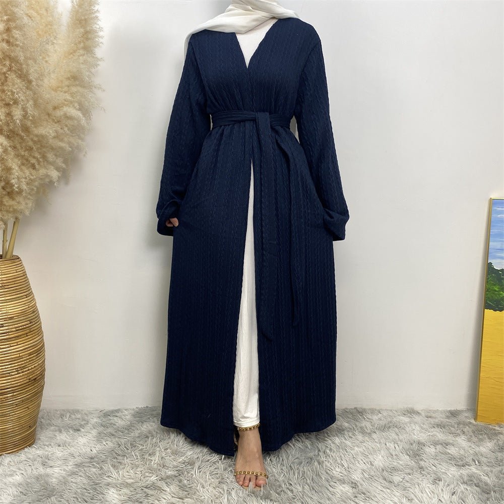 
                  
                    Fawzia knitt Kimono - Amaanah Modesty
                  
                