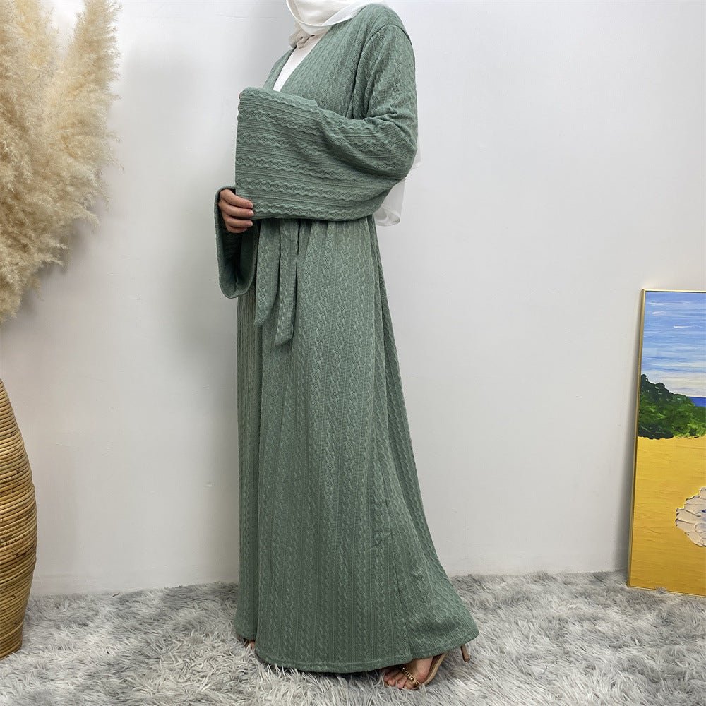 
                  
                    Fawzia knitt Kimono - Amaanah Modesty
                  
                