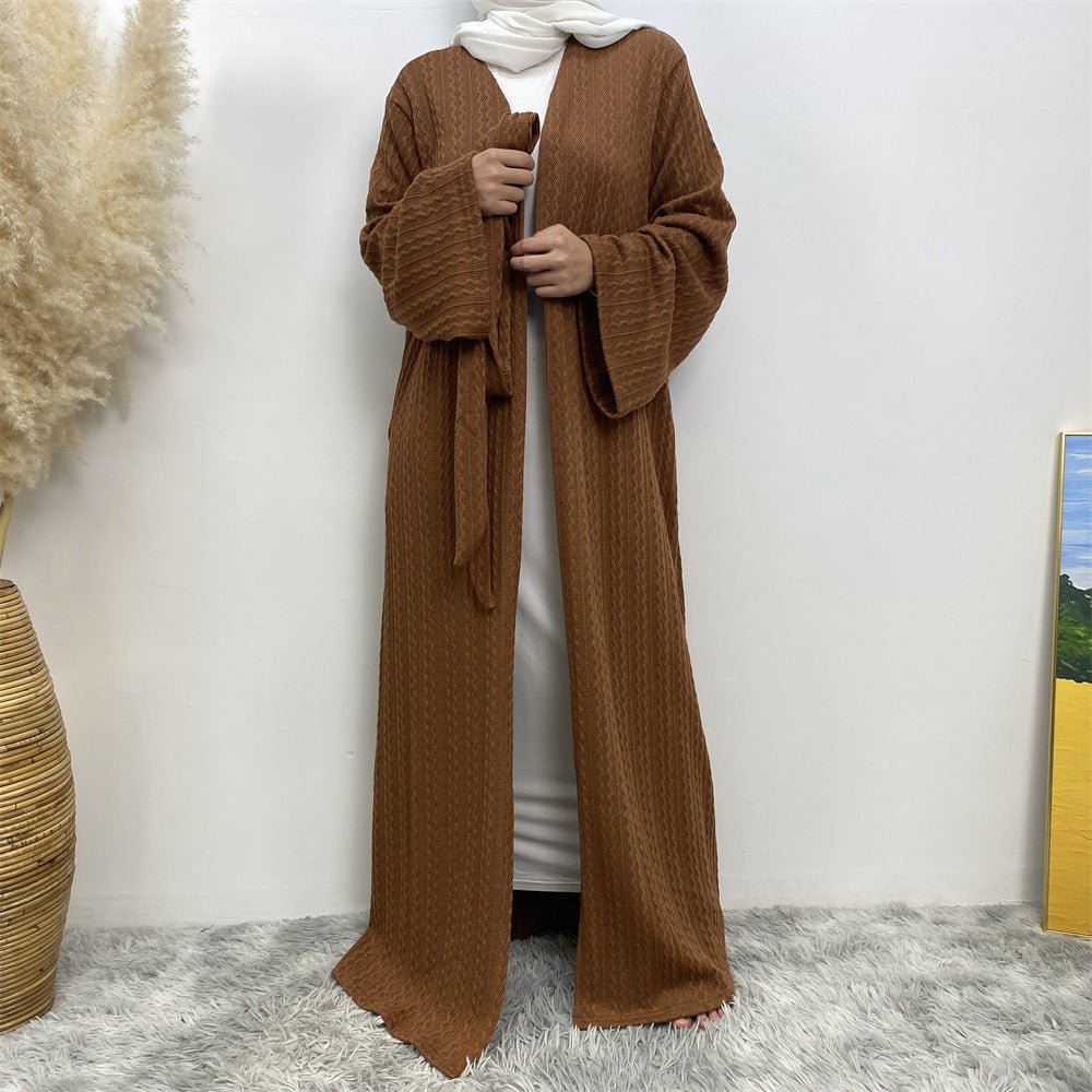 
                  
                    Fawzia knitt Kimono - Amaanah Modesty
                  
                