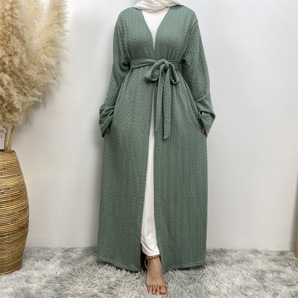 
                  
                    Fawzia knitt Kimono - Amaanah Modesty
                  
                