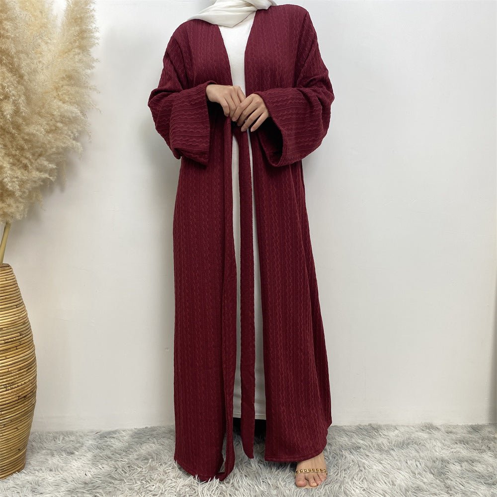 
                  
                    Fawzia knitt Kimono - Amaanah Modesty
                  
                