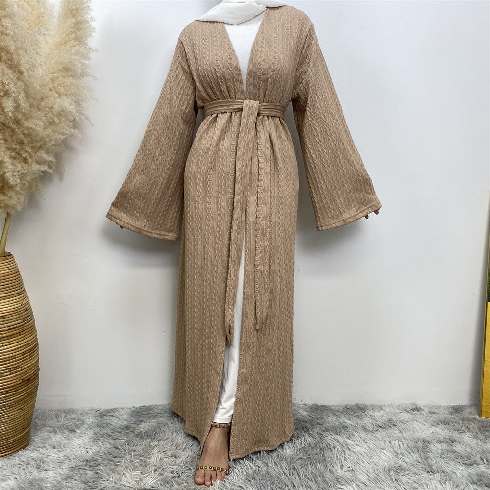 
                  
                    Fawzia knitt Kimono - Amaanah Modesty
                  
                