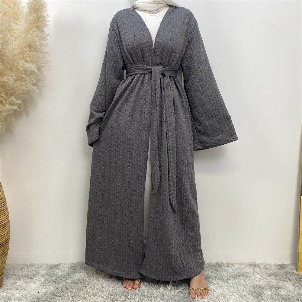 
                  
                    Fawzia knitt Kimono - Amaanah Modesty
                  
                