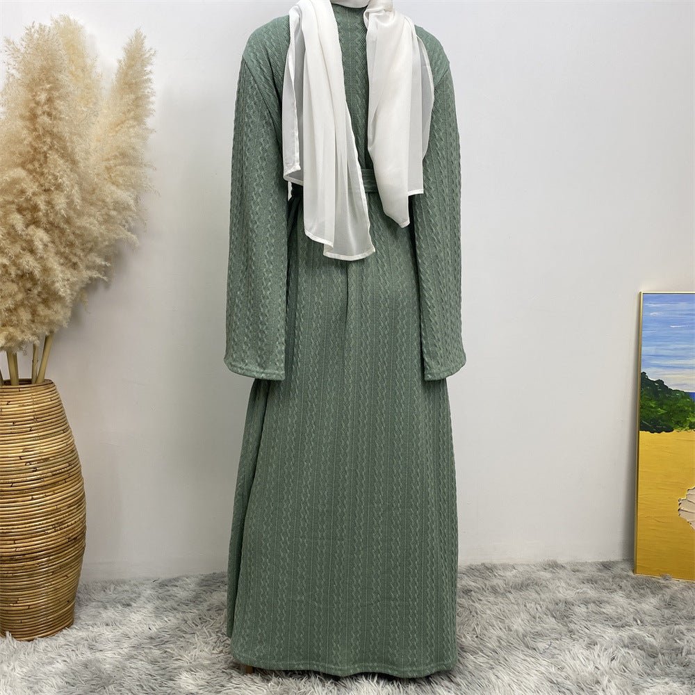 
                  
                    Fawzia knitt Kimono - Amaanah Modesty
                  
                
