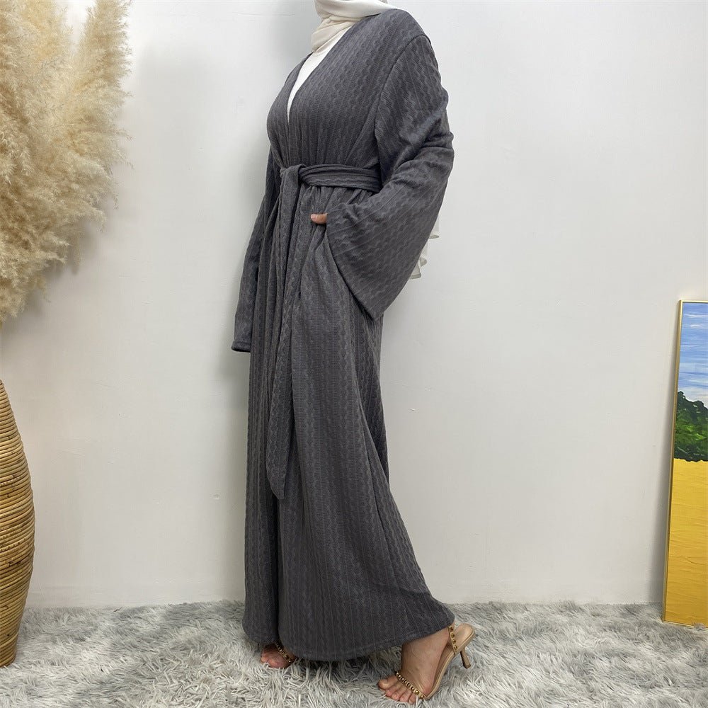 
                  
                    Fawzia knitt Kimono - Amaanah Modesty
                  
                