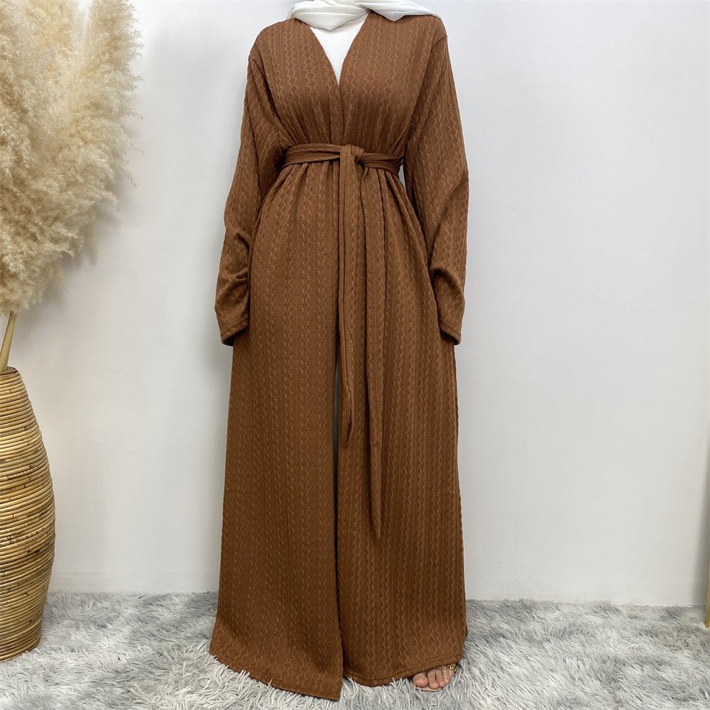 
                  
                    Fawzia knitt Kimono - Amaanah Modesty
                  
                