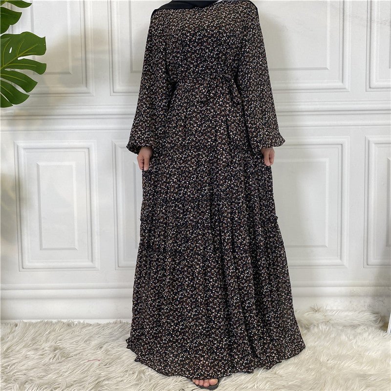 
                  
                    Floral Chiffon Abaya - Amaanah Modesty
                  
                