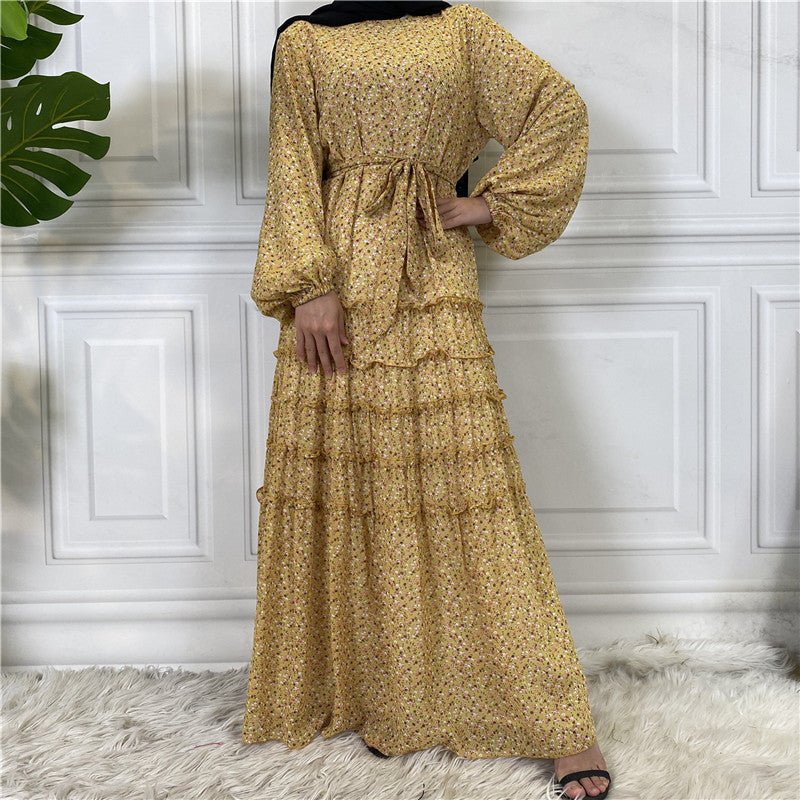 
                  
                    Floral Chiffon Abaya - Amaanah Modesty
                  
                