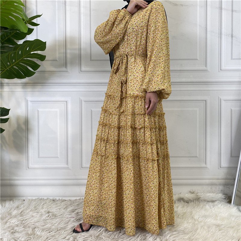 
                  
                    Floral Chiffon Abaya - Amaanah Modesty
                  
                