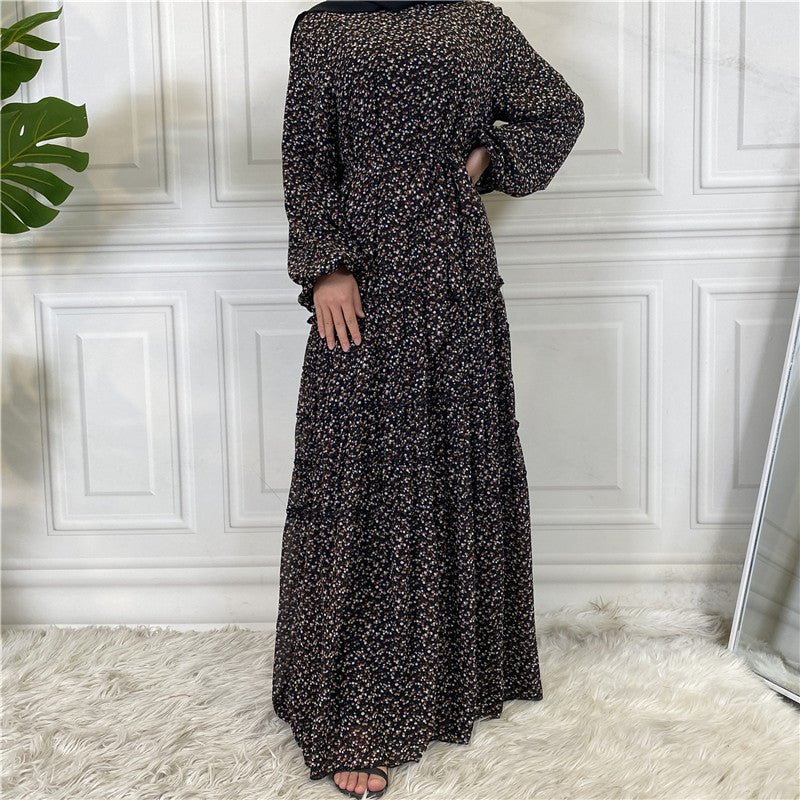 
                  
                    Floral Chiffon Abaya - Amaanah Modesty
                  
                