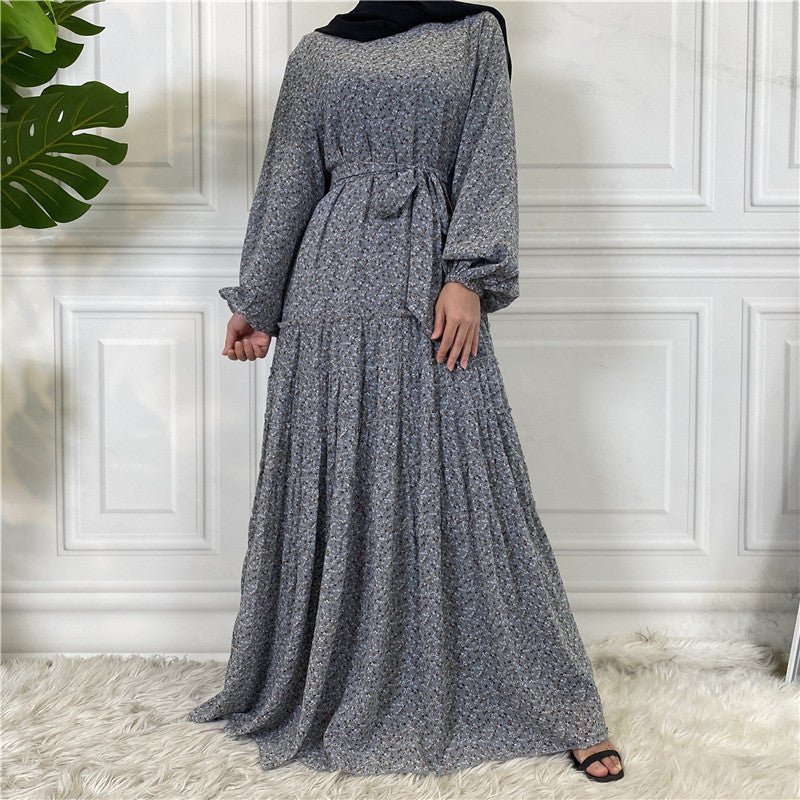 
                  
                    Floral Chiffon Abaya - Amaanah Modesty
                  
                