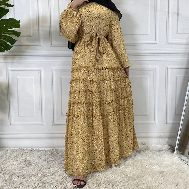 
                  
                    Floral Chiffon Abaya - Amaanah Modesty
                  
                