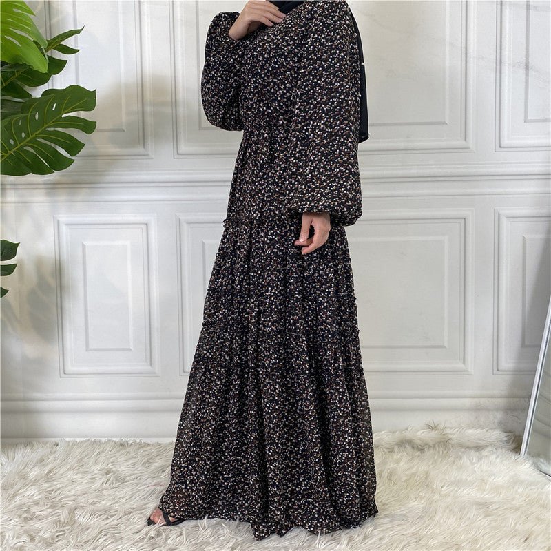 
                  
                    Floral Chiffon Abaya - Amaanah Modesty
                  
                