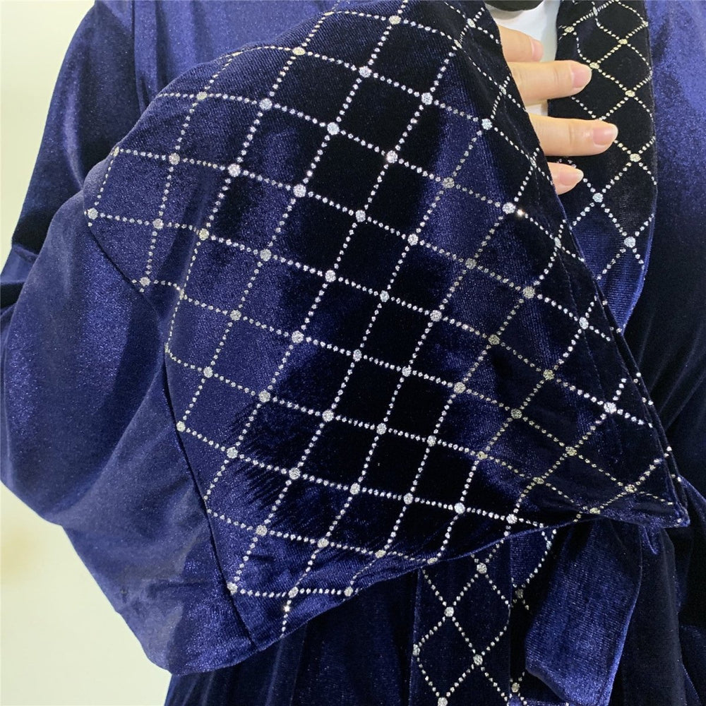
                  
                    Golden Velvet Kimono - Amaanah Modesty
                  
                