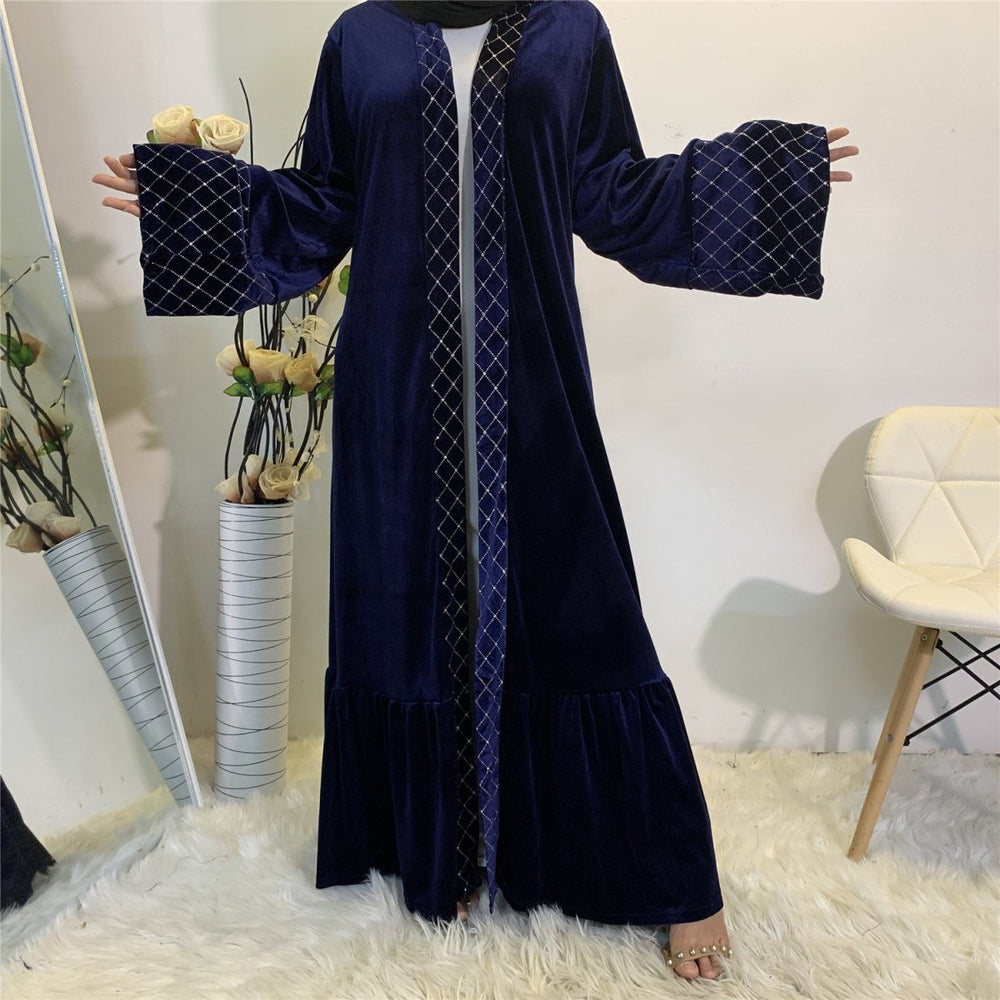 
                  
                    Golden Velvet Kimono - Amaanah Modesty
                  
                