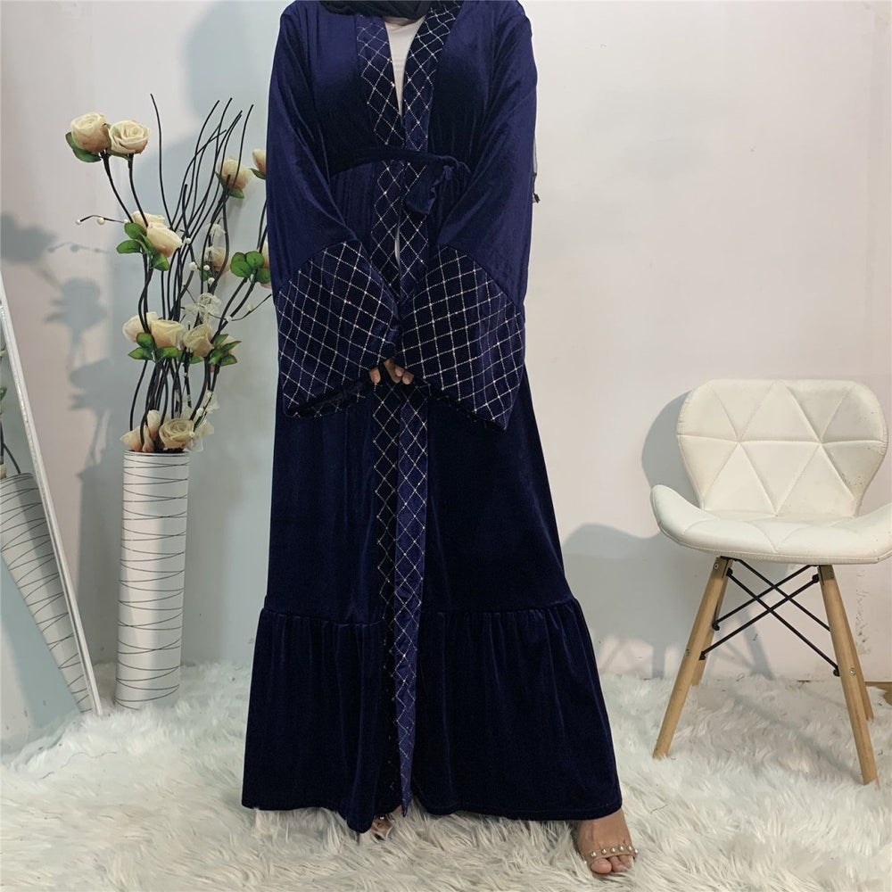 
                  
                    Golden Velvet Kimono - Amaanah Modesty
                  
                