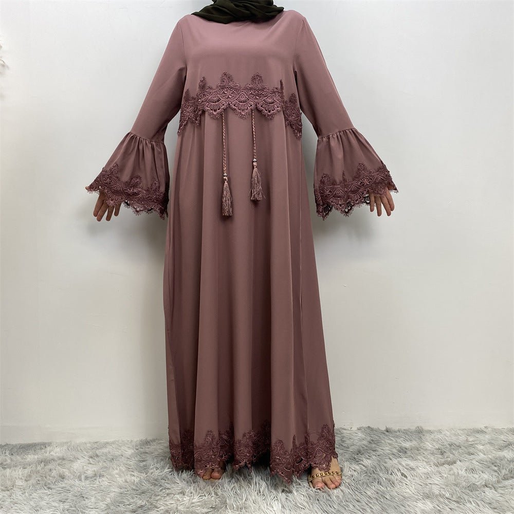
                  
                    Hawa Lace Abaya - Amaanah Modesty
                  
                
