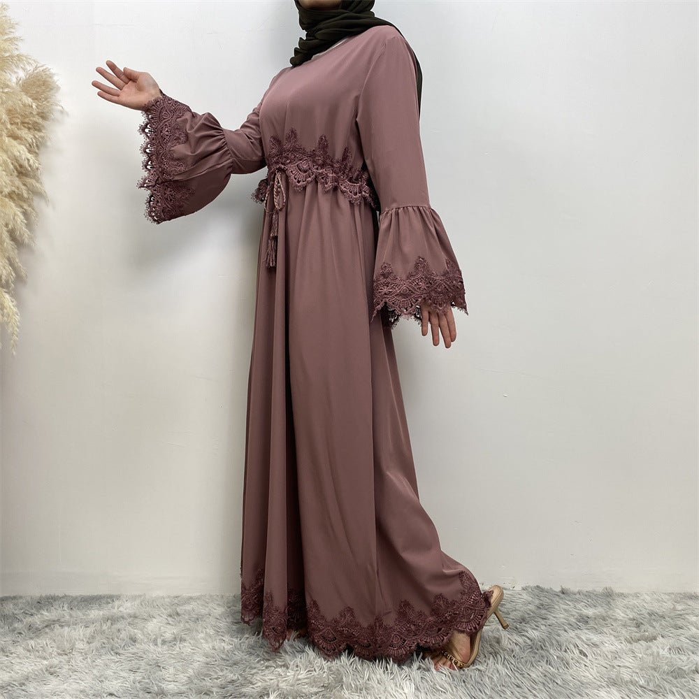 
                  
                    Hawa Lace Abaya - Amaanah Modesty
                  
                