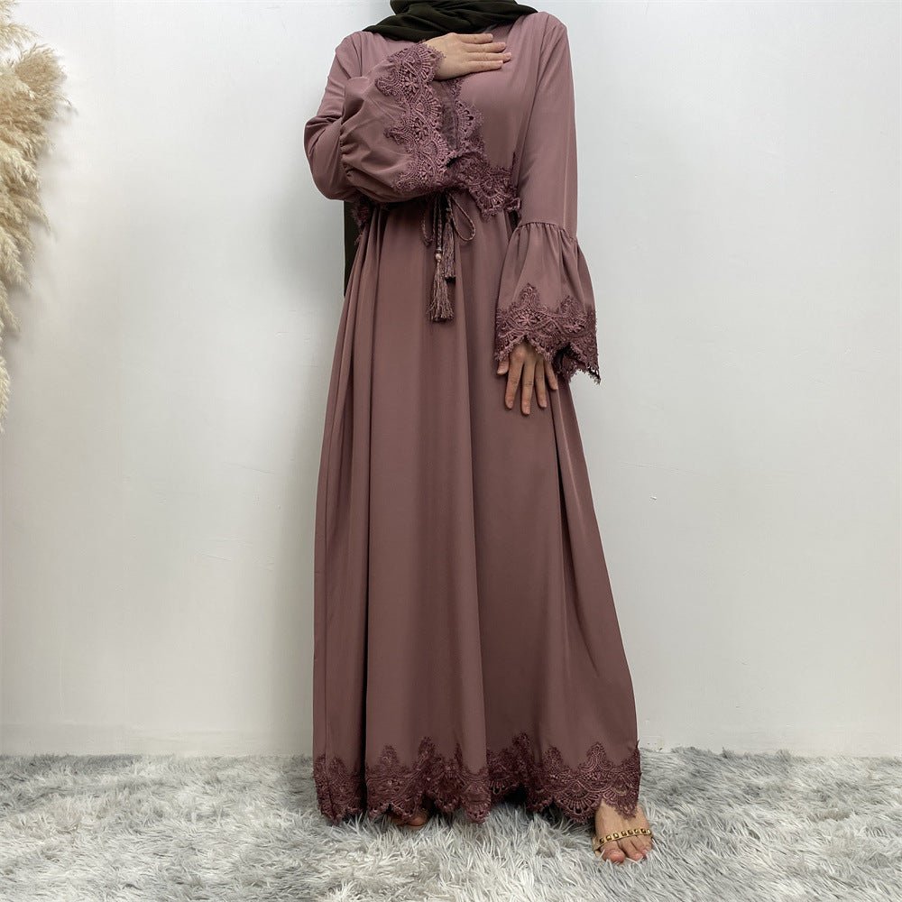 
                  
                    Hawa Lace Abaya - Amaanah Modesty
                  
                