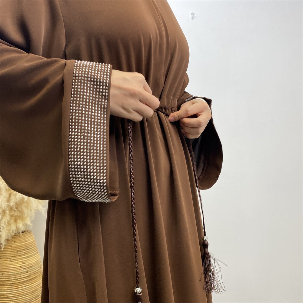 
                  
                    Insiya Beaded Abaya - Amaanah Modesty
                  
                