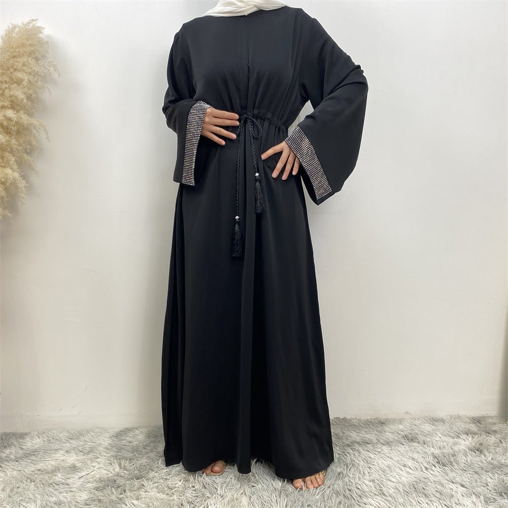 Insiya Beaded Abaya - Amaanah Modesty
