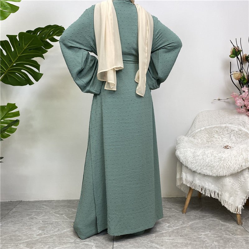 
                  
                    Juwairia 3 Piece Premium Kimono Set - Amaanah Modesty
                  
                