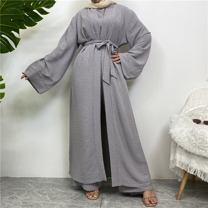 
                  
                    Juwairia 3 Piece Premium Kimono Set - Amaanah Modesty
                  
                