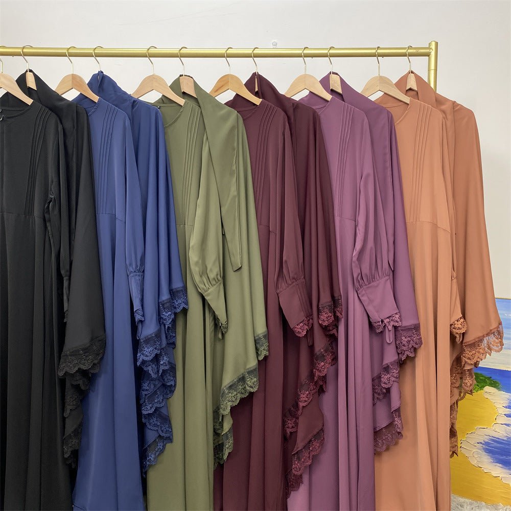 
                  
                    Lace Khimar & Abaya - Set - Amaanah Modesty
                  
                
