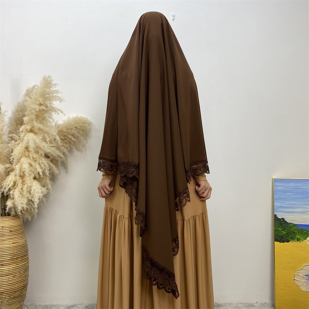 
                  
                    Lace Khimar & Abaya - Set - Amaanah Modesty
                  
                