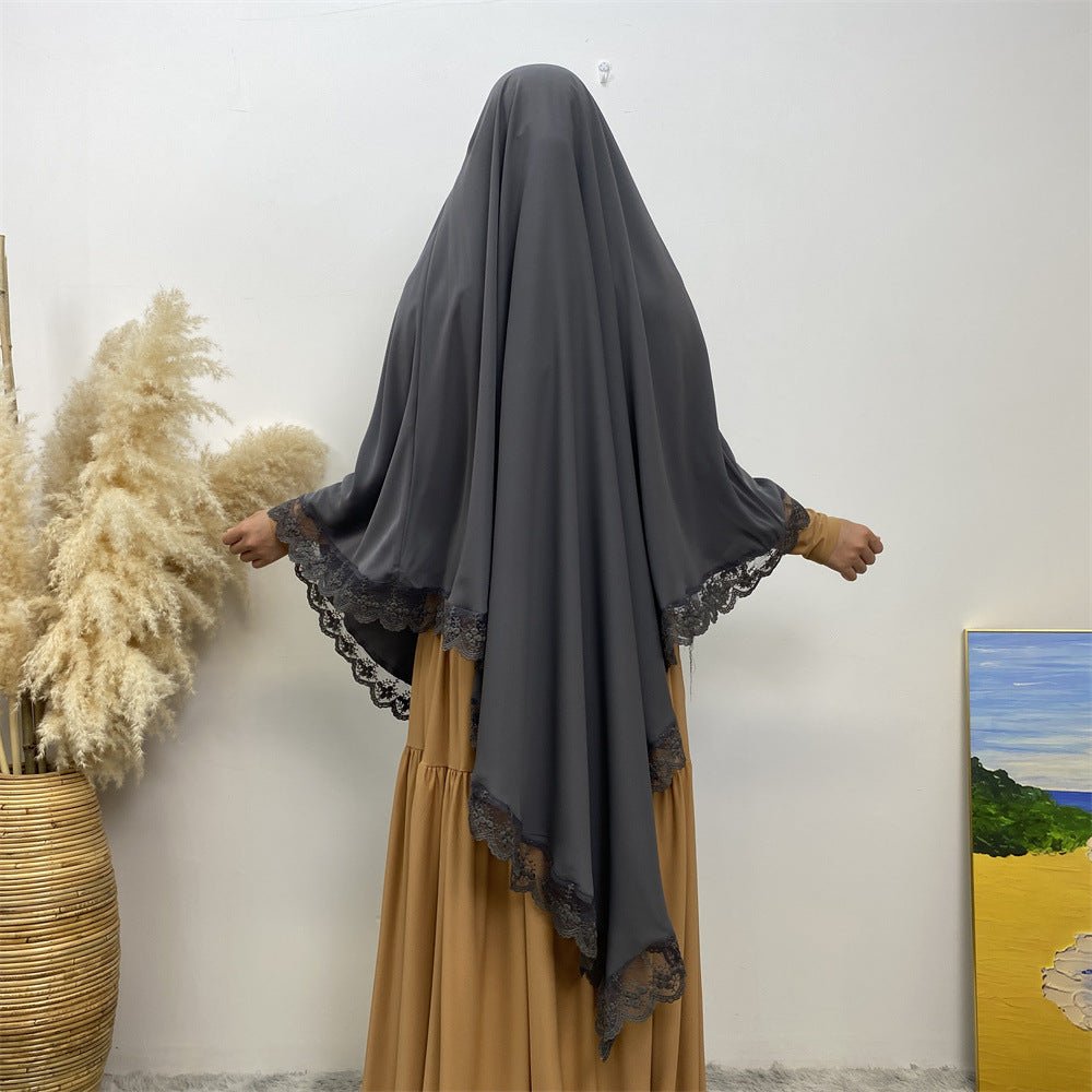 
                  
                    Lace Khimar & Abaya - Set - Amaanah Modesty
                  
                