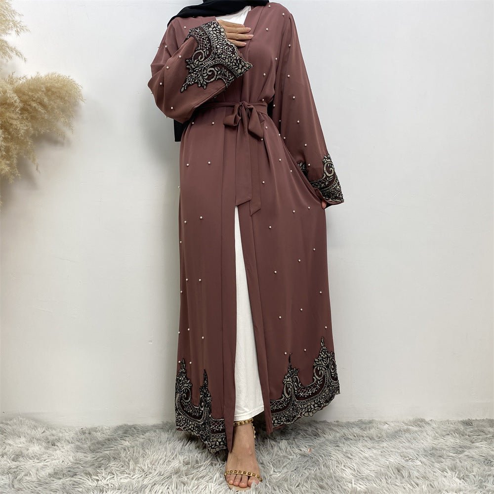 
                  
                    Lace Pearls Kimono - Amaanah Modesty
                  
                