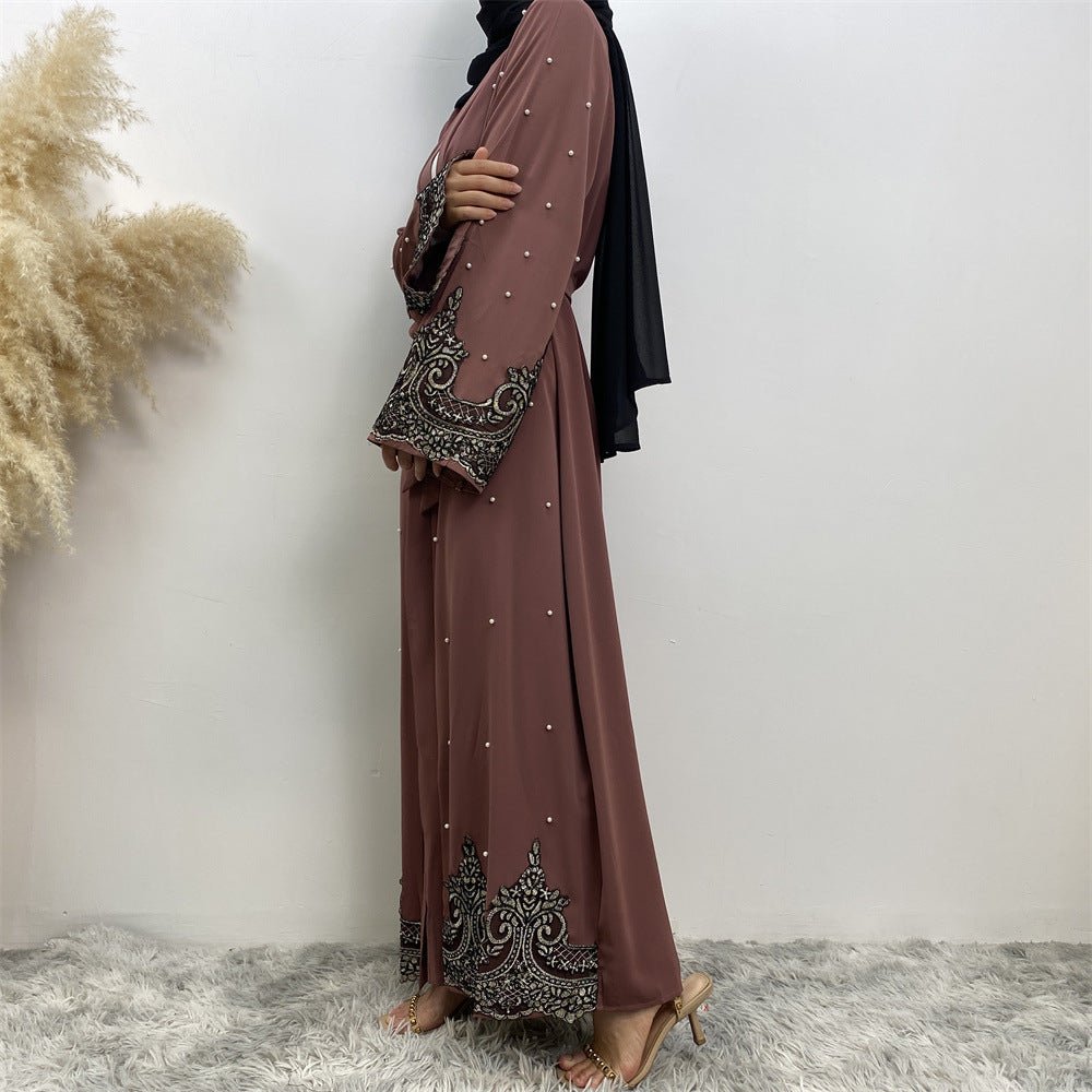 
                  
                    Lace Pearls Kimono - Amaanah Modesty
                  
                