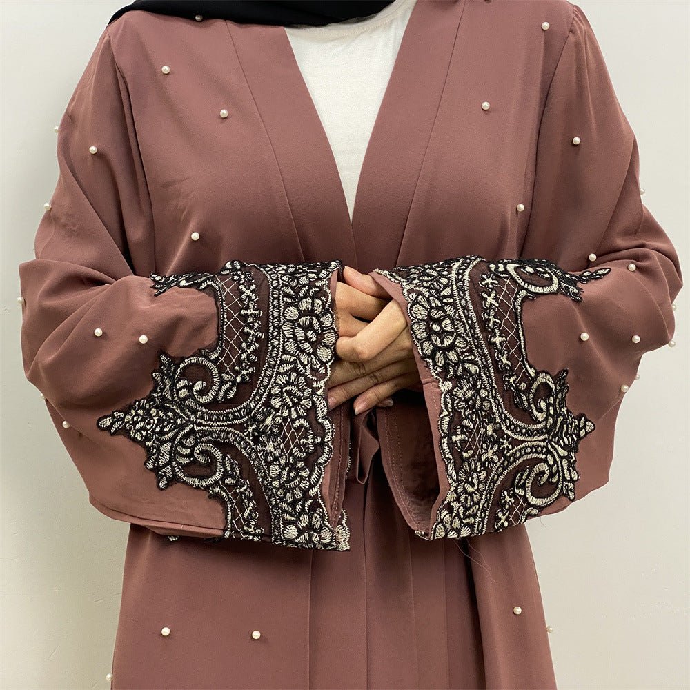 
                  
                    Lace Pearls Kimono - Amaanah Modesty
                  
                