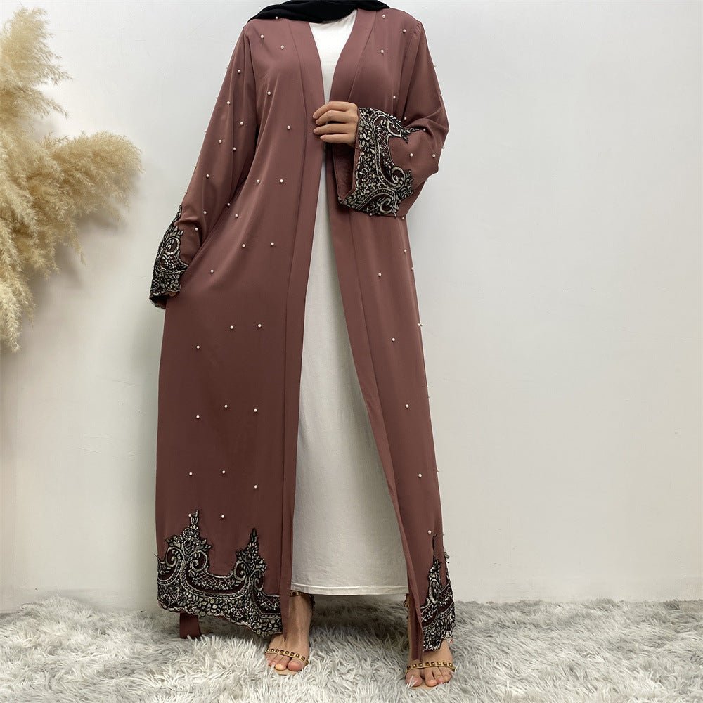 
                  
                    Lace Pearls Kimono - Amaanah Modesty
                  
                