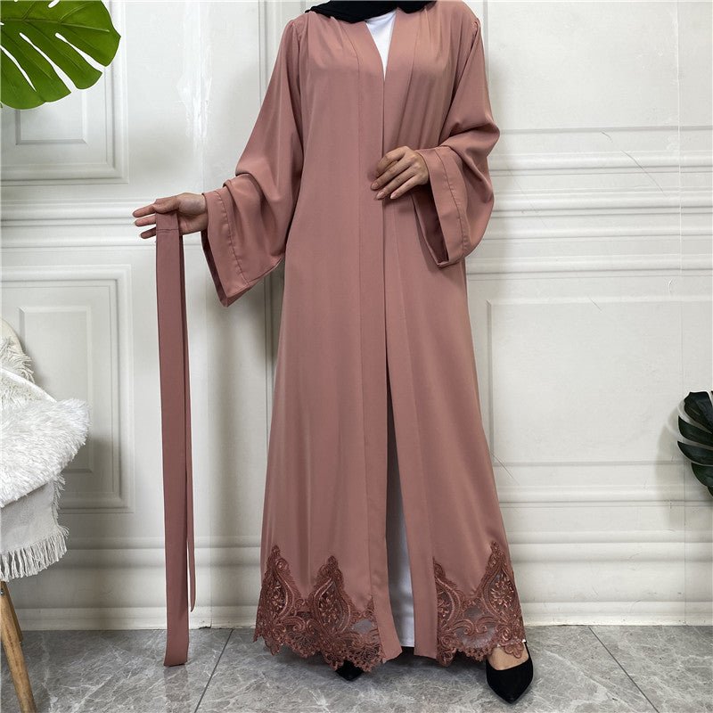 
                  
                    Lace Simple Kimono - Amaanah Modesty
                  
                