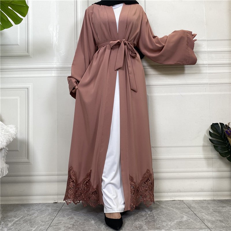 
                  
                    Lace Simple Kimono - Amaanah Modesty
                  
                